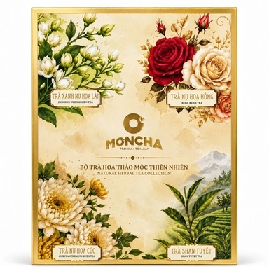Bộ trà hoa thảo mộc Moncha
